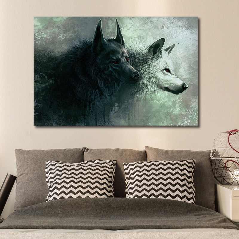 Sinister Wolves Wall Art