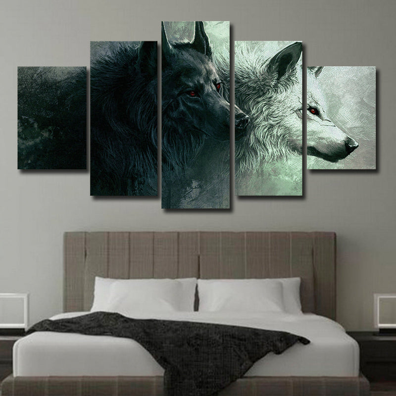 Sinister Wolves Wall Art
