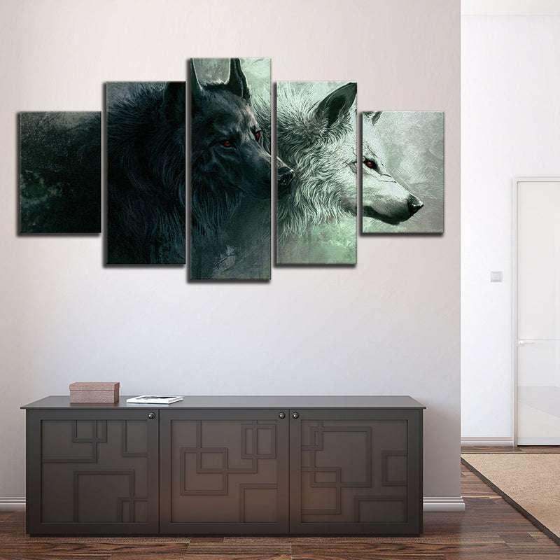 Sinister Wolves Wall Art
