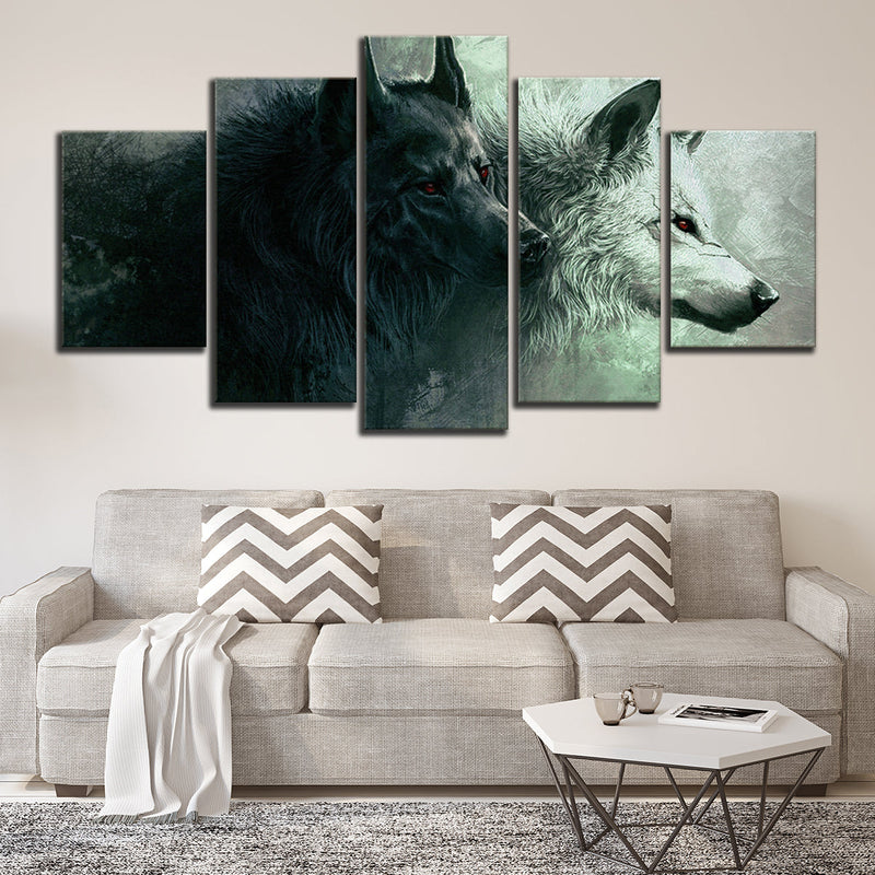 Sinister Wolves Wall Art