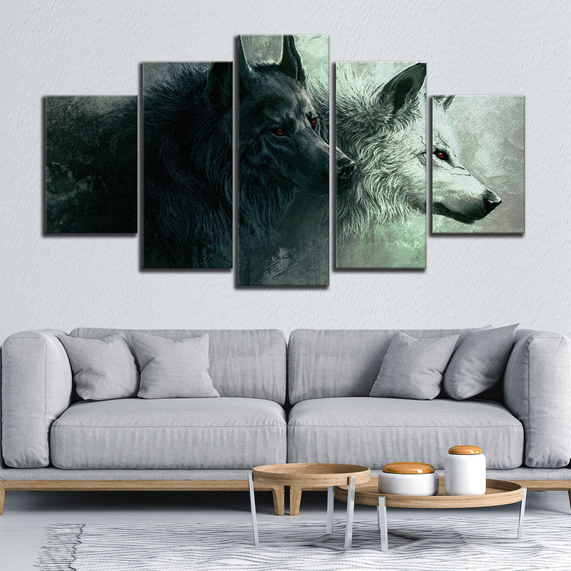 Sinister Wolves Wall Art