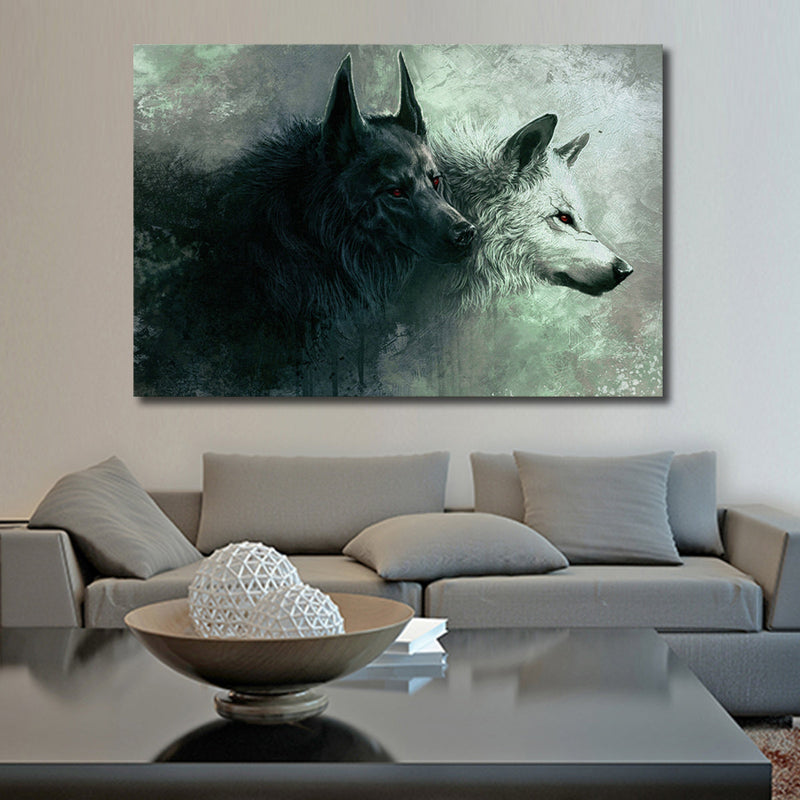 Sinister Wolves Wall Art