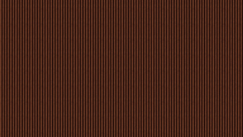 Wooden Vertical Panel Wallpaper. Dark Brown Wainscot Hardwood Wall Mural Print. #6734