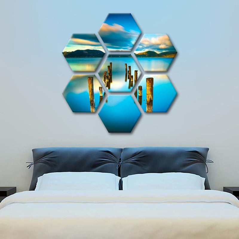 Massaciuccoli Lake Sunset Wall Art