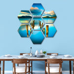 Massaciuccoli Lake Sunset Wall Art