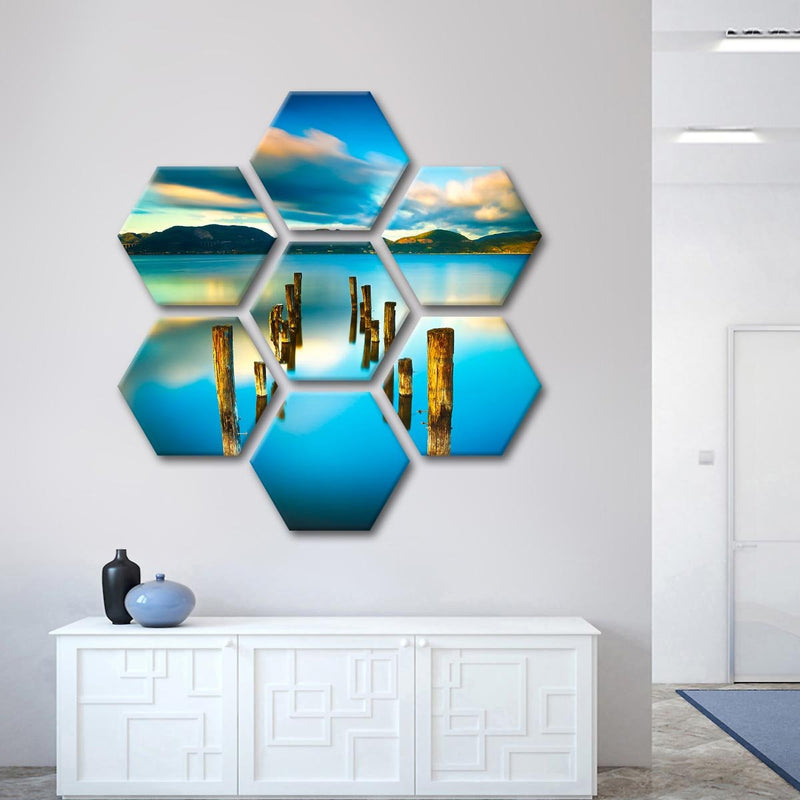 Massaciuccoli Lake Sunset Wall Art