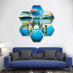 Massaciuccoli Lake Sunset Wall Art