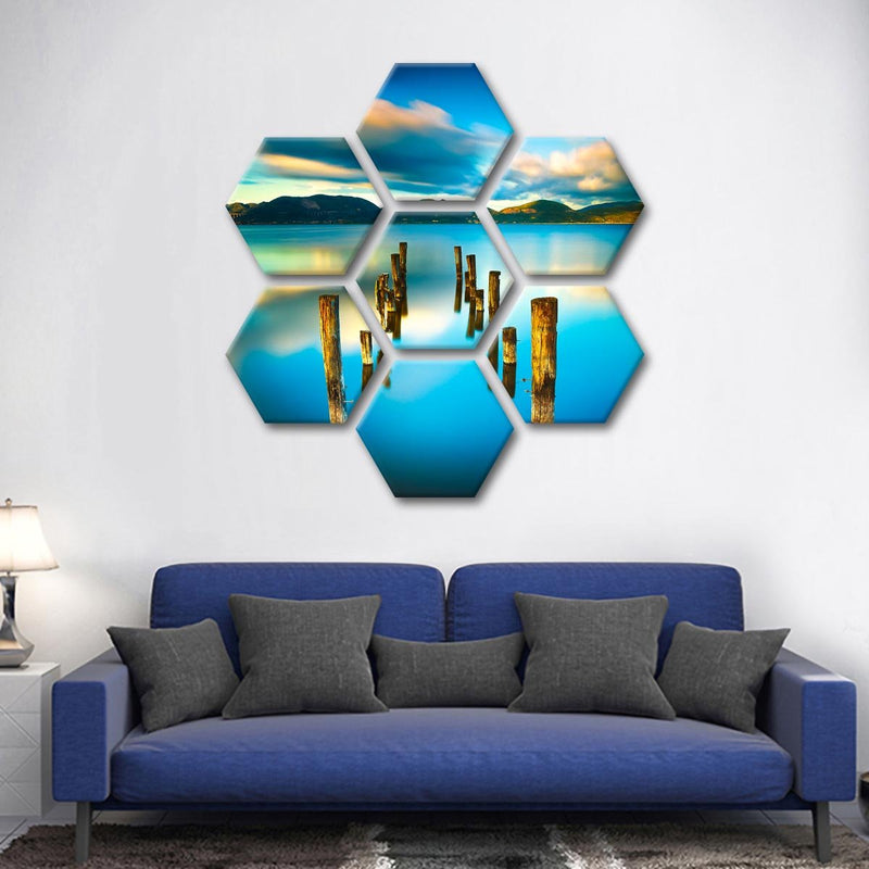 Massaciuccoli Lake Sunset Wall Art