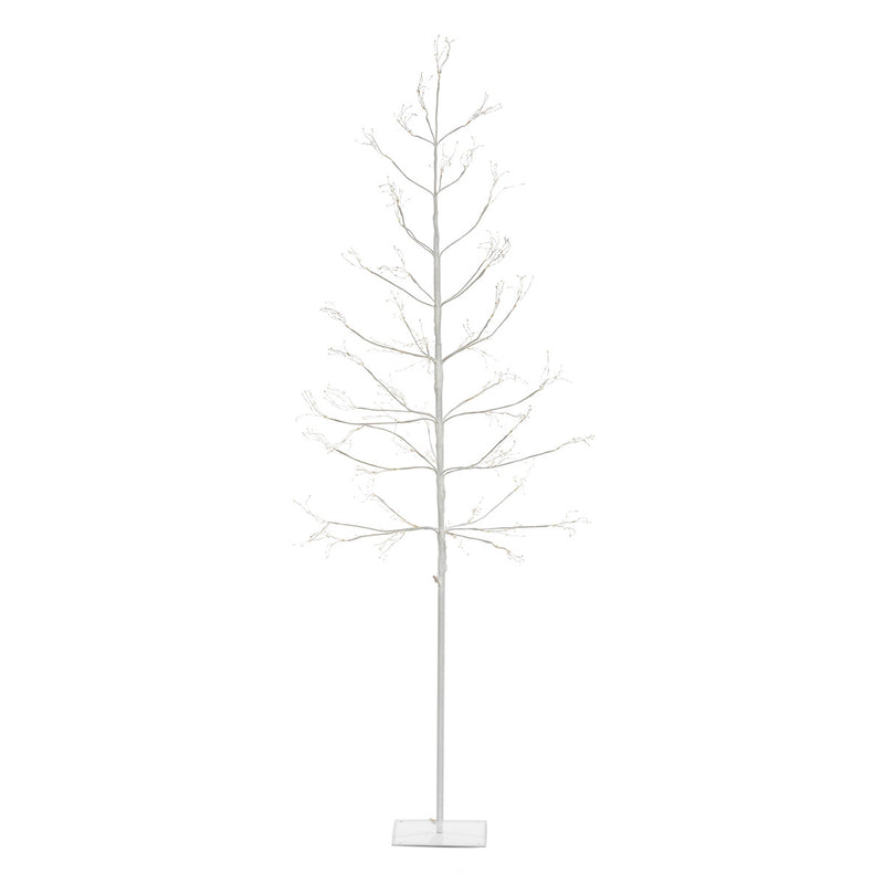 Icy Winter LED Lighted Christmas Tree, 84"