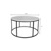 Geta White Coffee Table