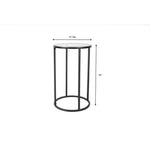 Hyryla Clear End Table