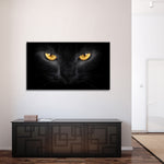 Yellow Eyed Cat Wall Art