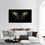Yellow Eyed Cat Wall Art