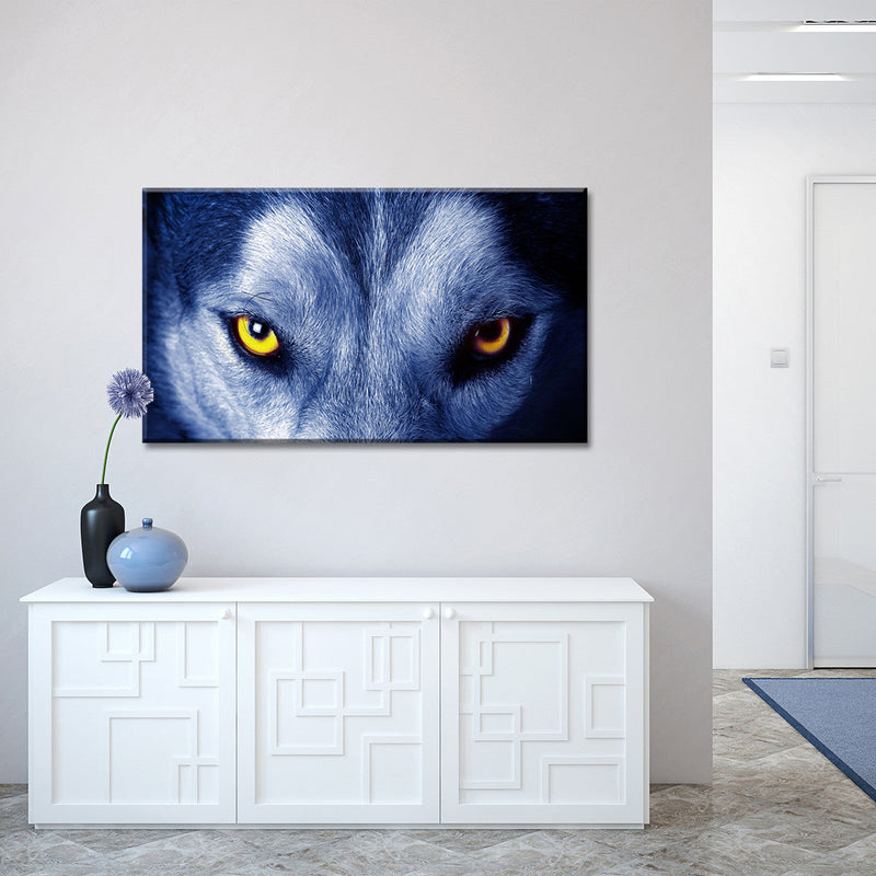 Mystic Wolf Eyes Wall Art