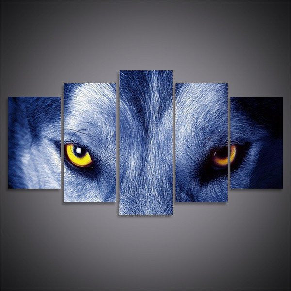 Mystic Wolf Eyes Wall Art