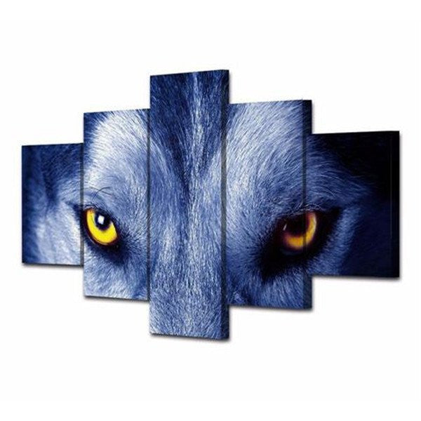 Mystic Wolf Eyes Wall Art