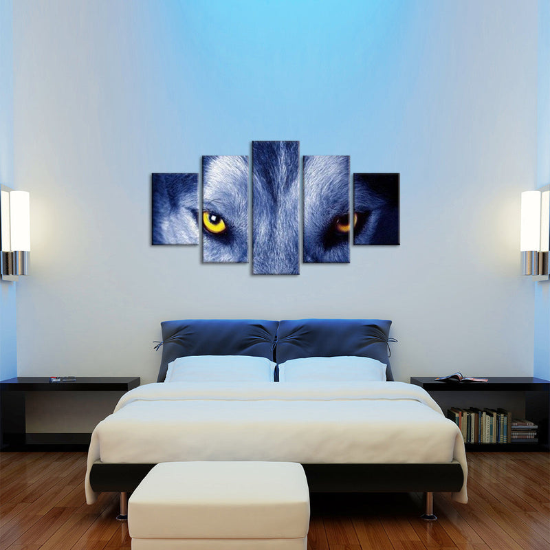 Mystic Wolf Eyes Wall Art