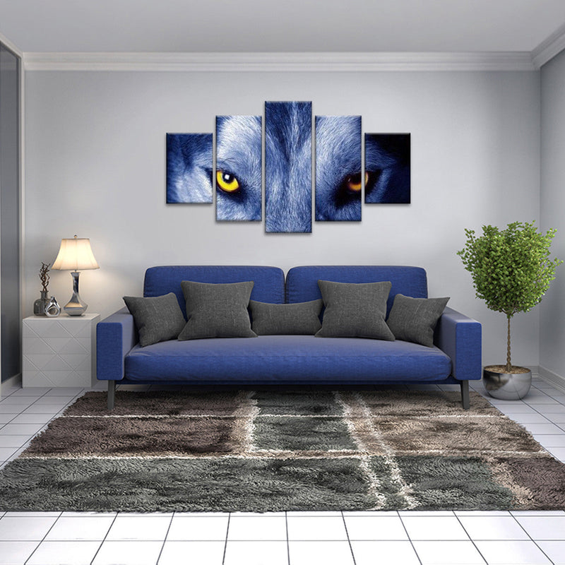 Mystic Wolf Eyes Wall Art
