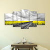 Pop Yellow Flower Field Wall Art