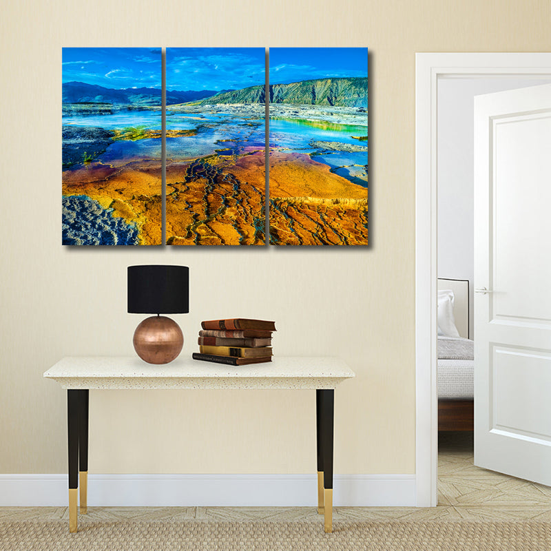 Yellowstone Mammoth Hot Springs Wall Art