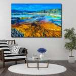 Yellowstone Mammoth Hot Springs Wall Art