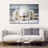 Yoga Polar Bear Wall Art