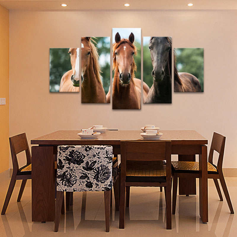 Young Horses Wall Art