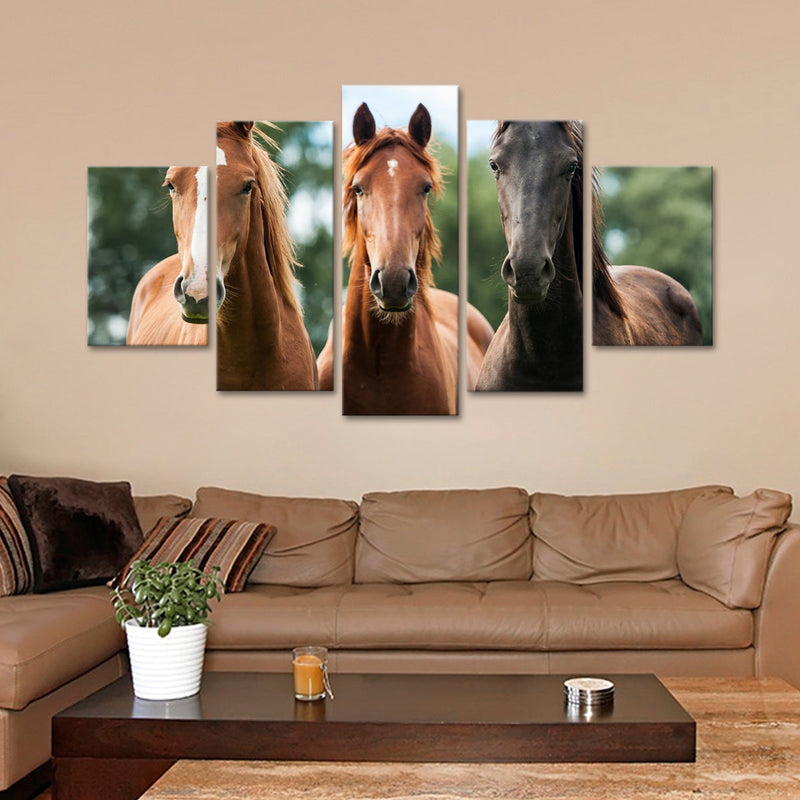 Young Horses Wall Art