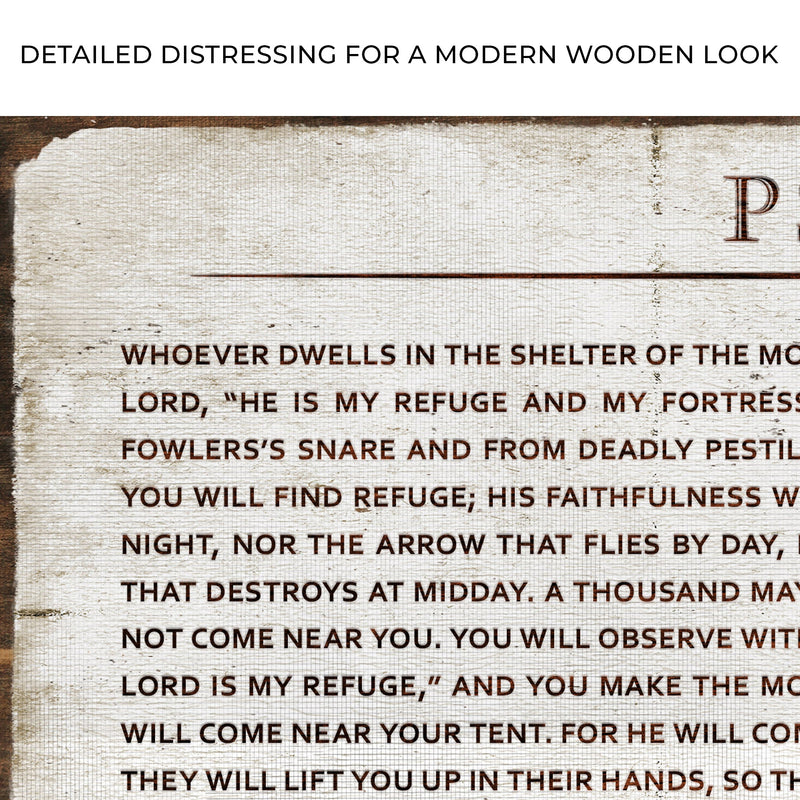 Psalm 91 - Whoever Dwells In The Shelter Of The Most High Sign VI