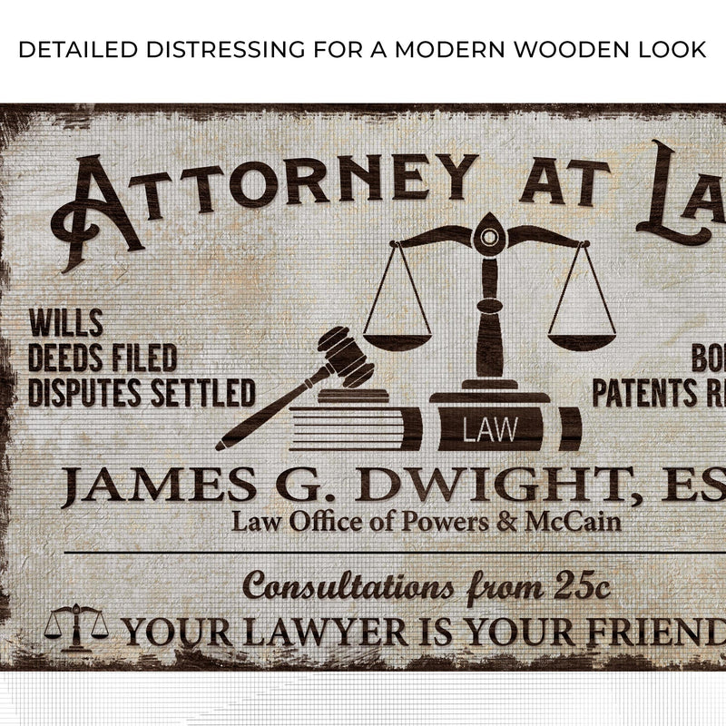 Lawyer Sign II