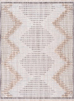 Maulawin Cream High-Low Area Rug