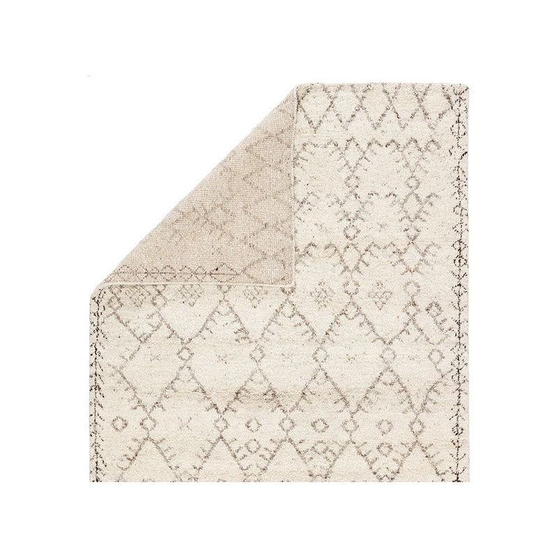 Zuri Turtledove/Walnut Hand-Knotted Rug