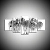 Zebras On The Move Wall Art
