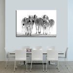 Zebras On The Move Wall Art