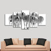 Zebras On The Move Wall Art