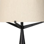 Ziggy Hammered Black Aluminum Floor Lamp | shipping 5/26/2025
