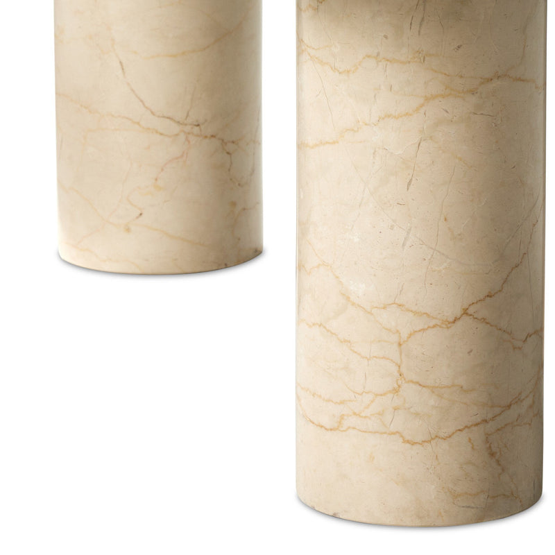 Zion Cream Marble Coffee Table | shipping 6/23/2025