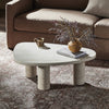 Zion Cream Marble Coffee Table | shipping 6/23/2025