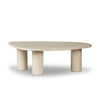 Zion Cream Marble Coffee Table | ready to ship!