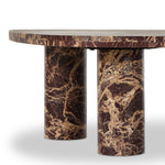 Zion Merlot Marble Coffee Table