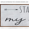 Stay Wild My Child Sign III