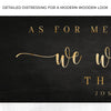 Joshua 24:15 - We Will Serve The Lord Sign III