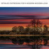 Sunset Lake Boat Canvas Wall Art