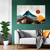 Sunset Over Mountains Wall Art