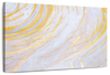 White And Gold Abstract Wall Art