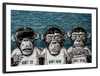 Three Monkeys Wall Art