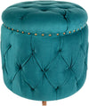 Patriki Teal Ottoman