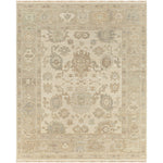 Antalya Beige / Steel Hand-KnottedRug