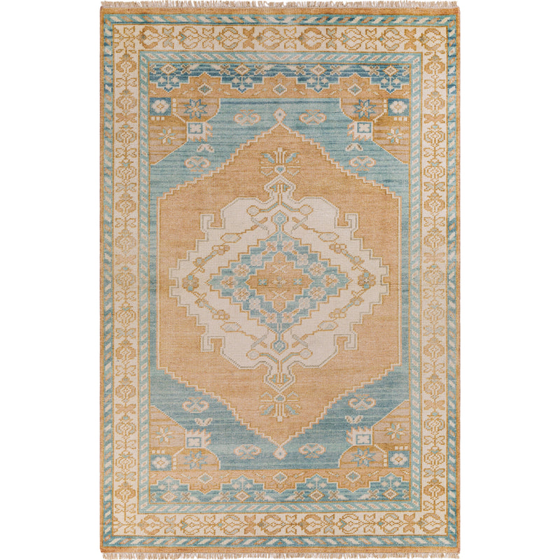 Anadolu Ocean / Rust Hand-Knotted Rug