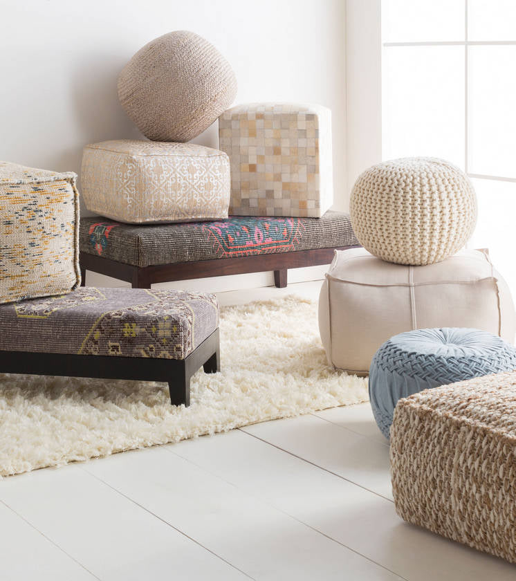Heidenreichstein Khaki Pouf